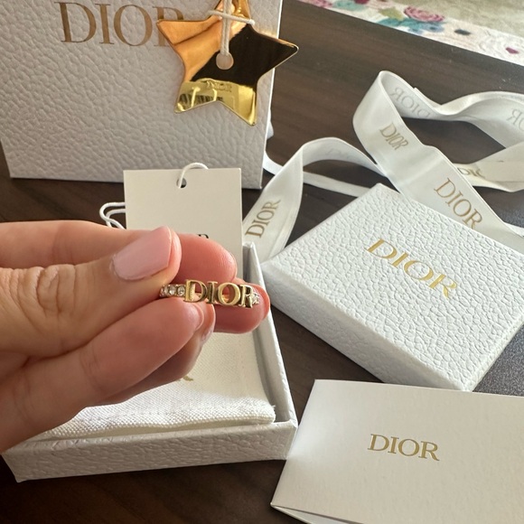 Dior Revolution Ring with care case, box, gift bag, and Dior star trinket ✨ 💍 - Picture 13 of 15